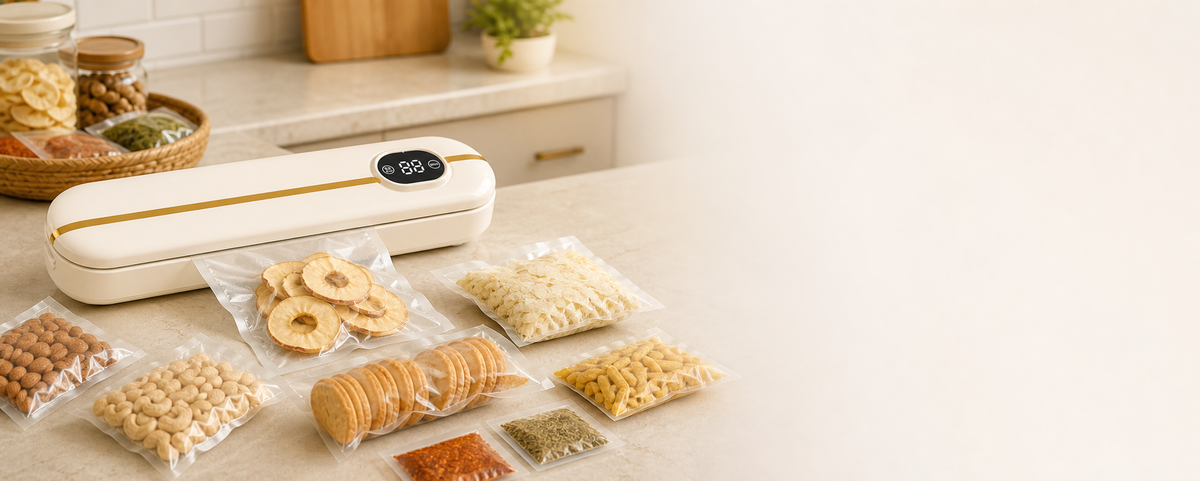 Vacuum sealed food storage